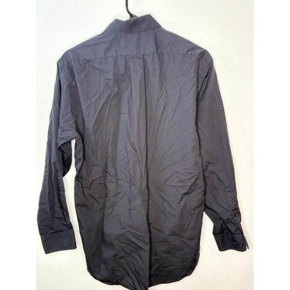 Dress Shirt Bergamo New York Men's Dress Shirt (M 15-15.5 Neck- 32/33 Sleeve - Picture 5 of 6